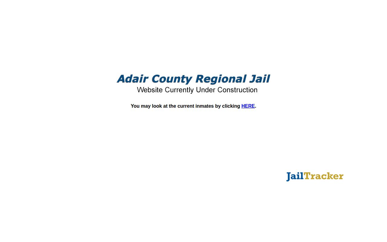 Adair County Regional Jail site used for Cumberland arrest custody