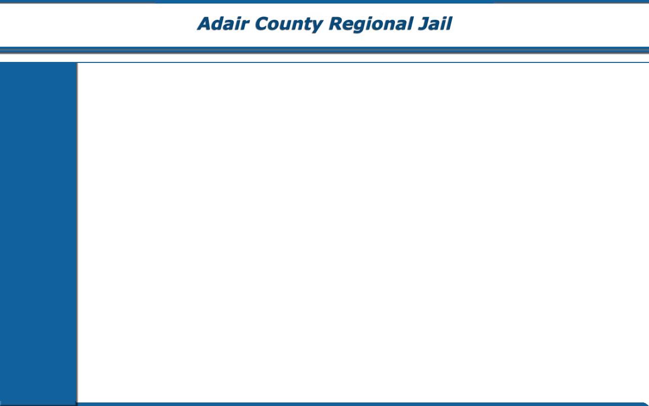 Official Adair current inmates link for Cumberland arrest roster searches